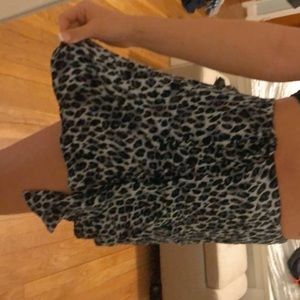 UO mini wrap skirt